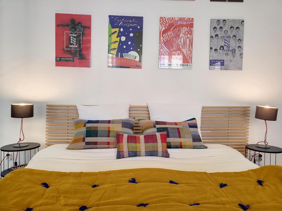 Escale Citadine Au Centre D'Avignon, Climatisation, Appartement De Charme, Spacieux Et Lumineux Eksteriør bilde